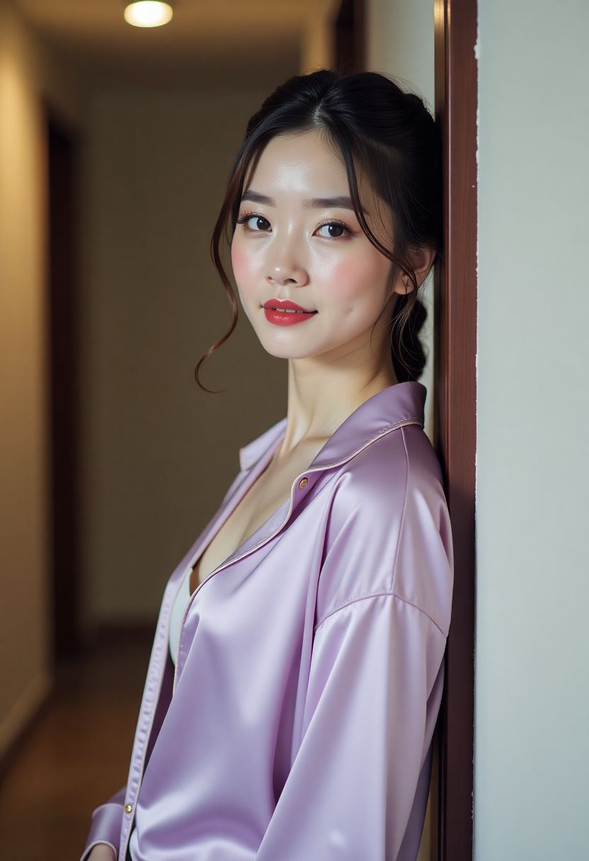 夜间试桩海报